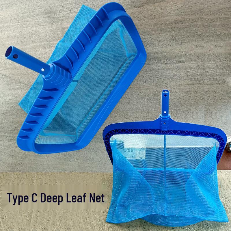 Reinforced Deep Water Skimmer: Pool & Fish Pond Leaf & Debris Cleaning Net