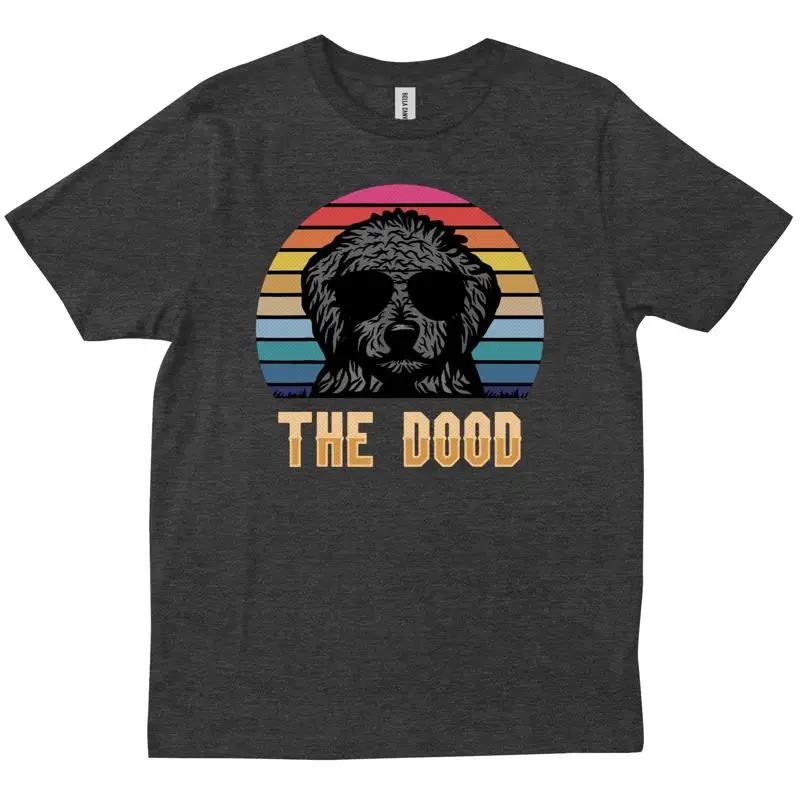 The Dood Doodle Goldendoodle Labradoodle Mom Kids Father Black T Shirt