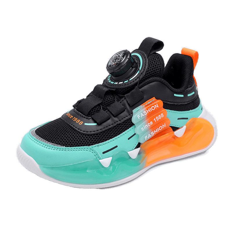 Boys shoes 2025 spring and summer new mesh breathable student casual boys running shoes children's sports shoes