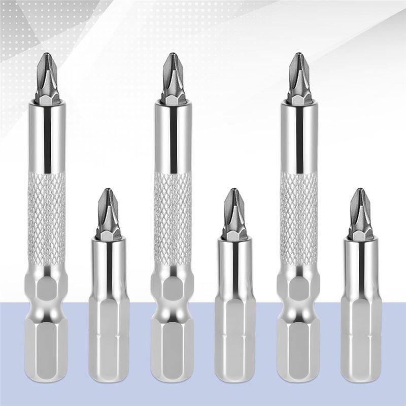ABFS Hex Screw Driver Bit Adapter 1/4 To 4Mm 6 PCS Magnetic, 1/4 To 4Mm Hex Adapters,For Bits Set