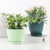 1 Set Plant Pot Strong Not Easily Deformed Fine Workmanship Modern Decorative Nursery Container Bonsai Accessories