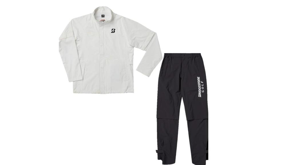 [Bridgestone Golf] Raincoat Mizukami Rain Set 84G03 Men's WH 3L