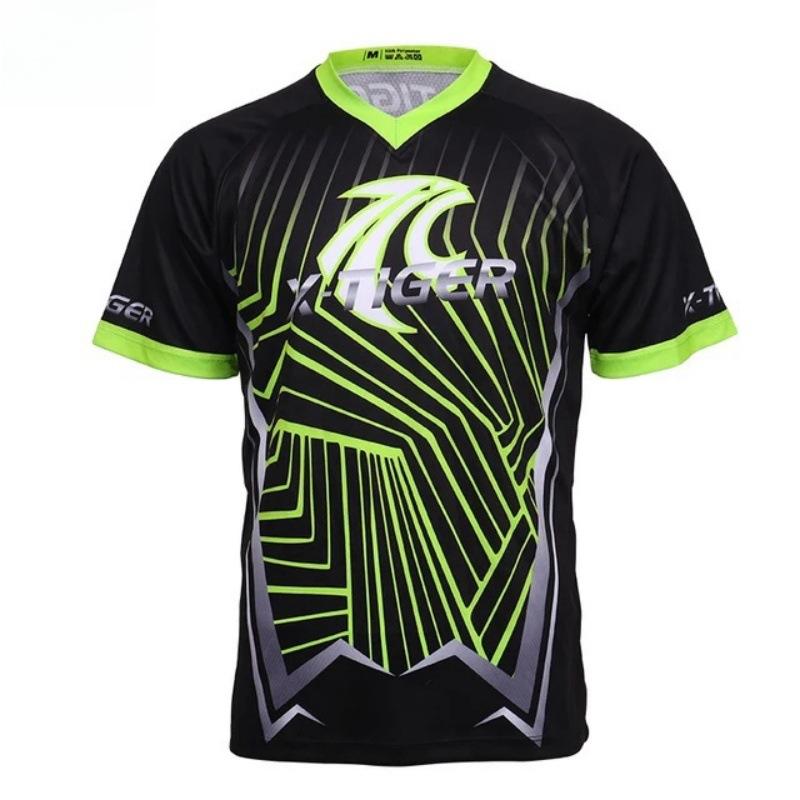 Summer Round Neck 3D Print Top Izumi Sport Breathable Fashionable Casual Short Sleeved Men's T-shirts