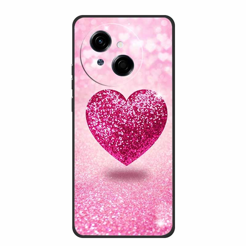 For Tecno Spark Go 1 S Case Coque Black Silicone Soft Phone Case For Tecno Spark 40C Go 1S Pop 9 4G Back Cover Case 40 C Funda