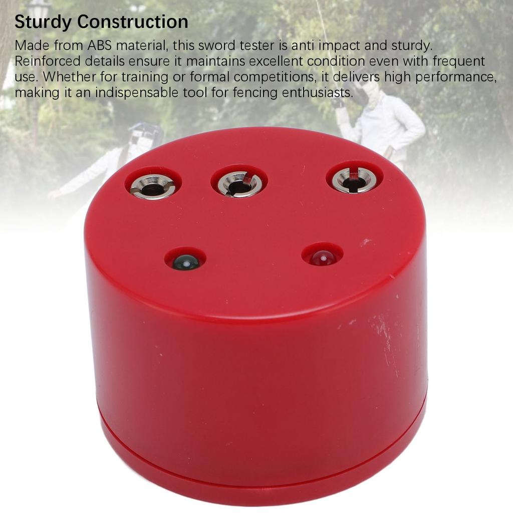 Fencing Tester Foil Epee Round Sword Tester Fencing Gear Repair Tool Fencing Testing Box