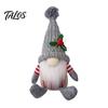 Holiday Hanging Ornaments Faceless Plush Doll, Christmas Tree Ornaments, Knitted Rudolf Stuffed Decorative Baubles Toy, Nordic Window Tabletop Display