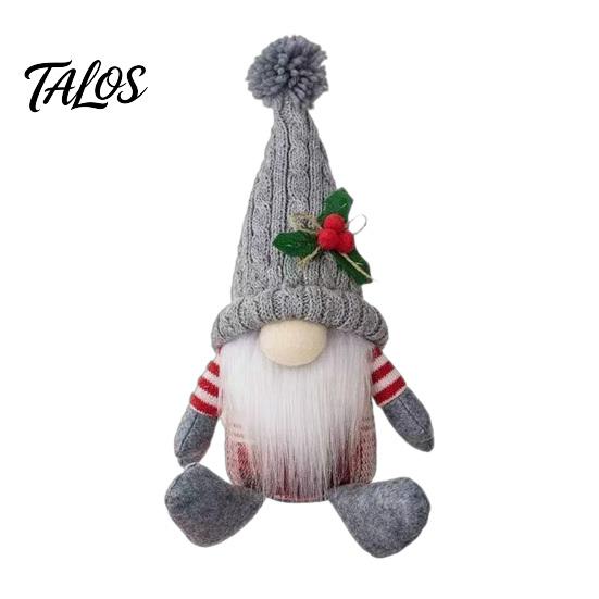 Holiday Hanging Ornaments Faceless Plush Doll, Christmas Tree Ornaments, Knitted Rudolf Stuffed Decorative Baubles Toy, Nordic Window Tabletop Display