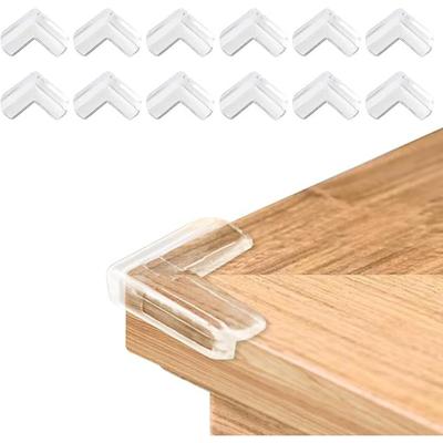 Safety Corner Protectors Guards Baby Proofing Safety Corner Clear Furniture Table Corner Protection, Kids Soft Table Corner Protectors for Child,12PCS