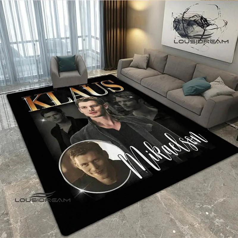 Tappeto originale Klaus Mikaelson Tappeto antiscivolo Tappetino da yoga Zerbino Oggetti di scena per fotografia Tappeto da cucina Tappeto per area Regalo di compleanno