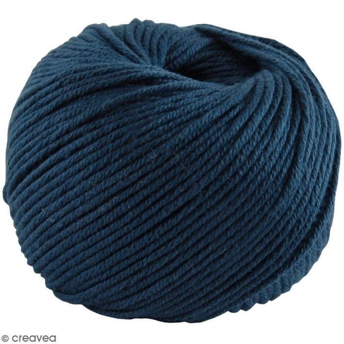 Fil - DMC - Natura Medium - Bleu De Prusse N° 177