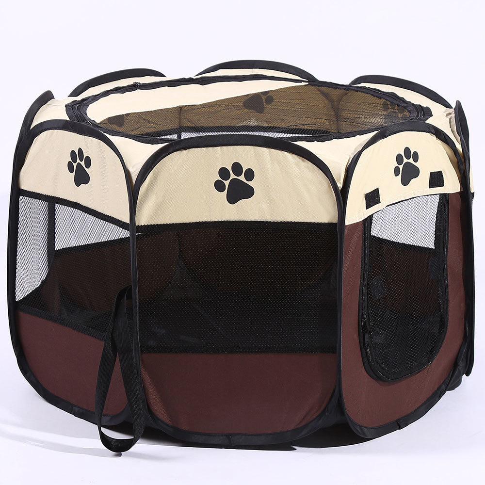 Universal Enclosed Pet Tent: Cat & Dog Nest with Octagonal Cage & Delivery Room Labor Kit