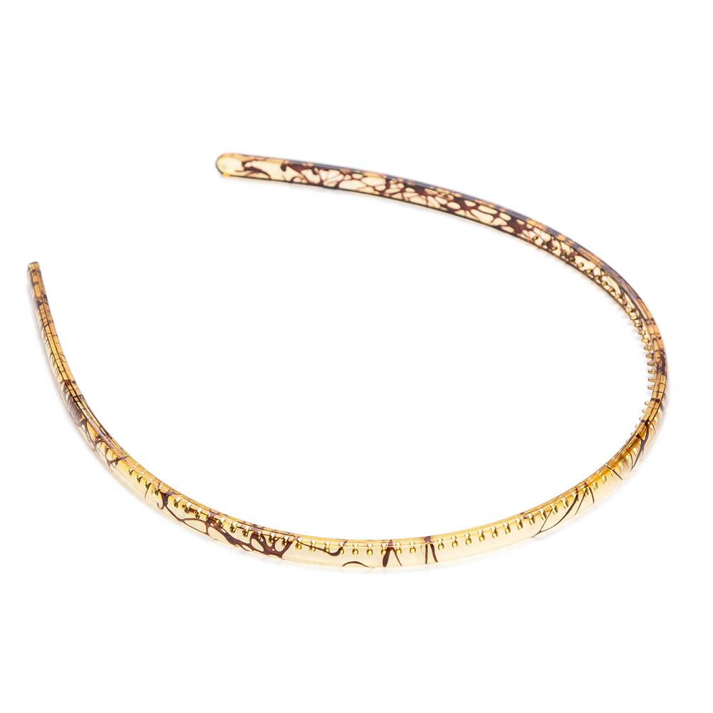 Elastic Plastic Leopard 1 pc Fashion Mens Women Unisex Black Hair Head Hoop Band Sport Headband Hairband Accessories