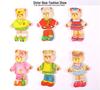 Four Bears Dress-Up Puzzle: Educational Toy for Girls