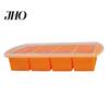 Caja de Comida para Control de Porciones Bandeja de Silicona para Congelar Sopa con Tapa Flexible Libre de BPA a Prueba de Fugas Moldes Versátiles para Congelar para Sopas Salsas Y Complementarios