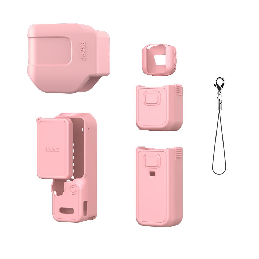BRDRC Silicone Cover for DJI Osmo Pocket 4P Comprehensive Protection Silicone Case Scratch-Resistant for DJI Pocket 4P Accessory 2