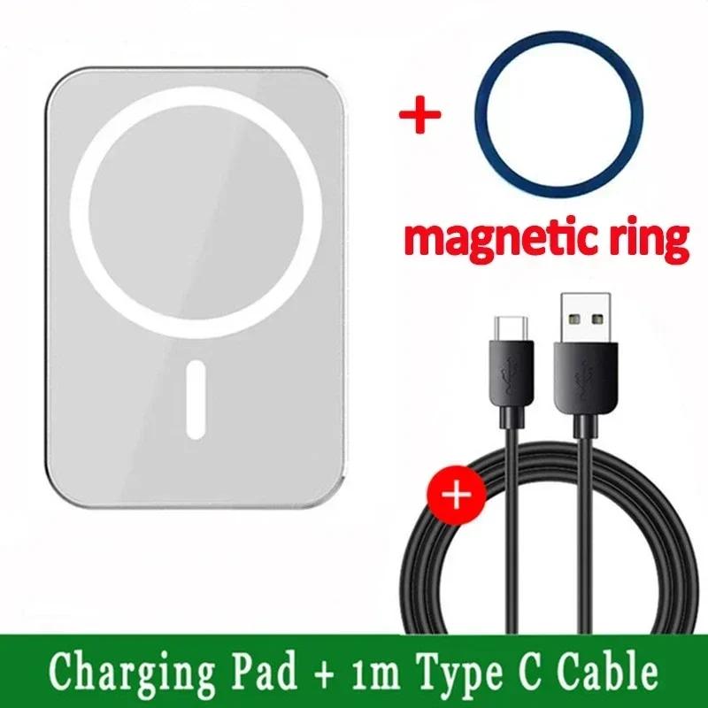 30W Magnetic Car Wireless Charger For iPhone 16 15 14 13 12 Pro Max Mini Car Phone Holder Stand Mount Fast Charging Station
