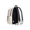 Coach Court 27 Classic Monogram Cartoon Tiger Print Leather Backpack Large Women backpack Khaki White C7317-IMDQC