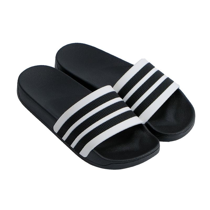 New soft-soled outer slippers women s fashion casual one-word drag home bath slippers men s non-slip and non-smelly cool slippers 36