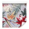 Tropical Flowers Watercolor Wallpaper for Living Room and Bedroom 50x1000