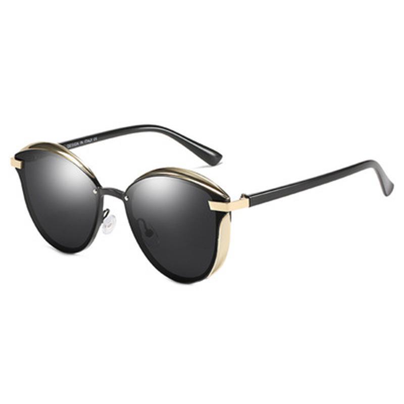 Retro Cat Eye Polarized Sunglasses: European and American Fashion with UV Protection