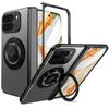 2700 Gass Strong Magnetic 360 Stand Ring Case for Google Pixel 10 Pro Fold Cover- Metal Hinge Protection with Screen Protector