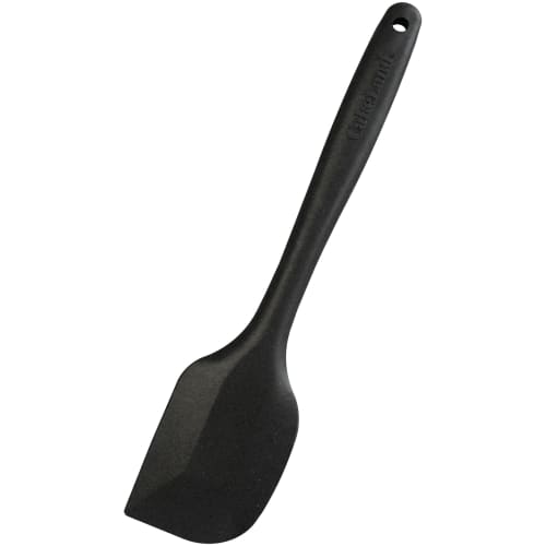 Tiger Crown Silicone Rubber Spatula, Large, Black, No. 3530, Made In Japan