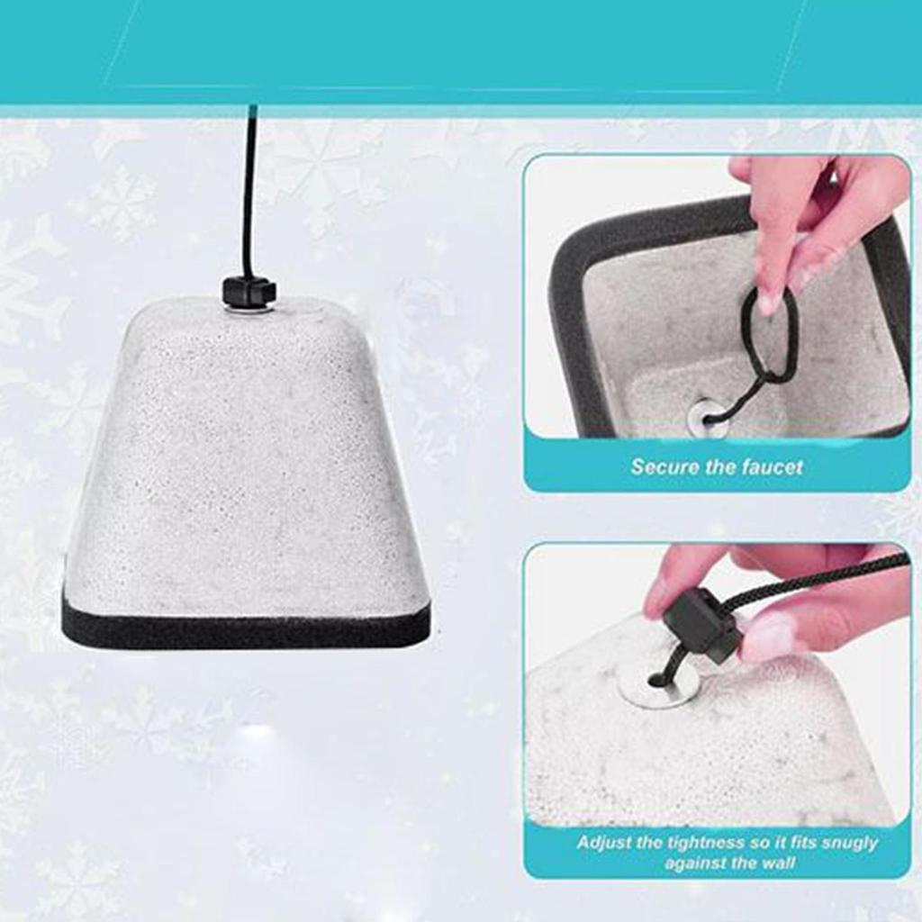 Super Insulation Outdoor Faucet Cover for Winter Winter Waterproof Outdoor Faucet Cover Outside Garden Faucet Tap Protection