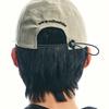 S SY slow walkers club nylon long bill cap beige