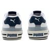 Puma Chaussures de Skate Simples Confortables Absorbant les Chocs Durables Légères Respirantes Tige Basse Baskets Unisexe Blanc Bleu 395020-05
