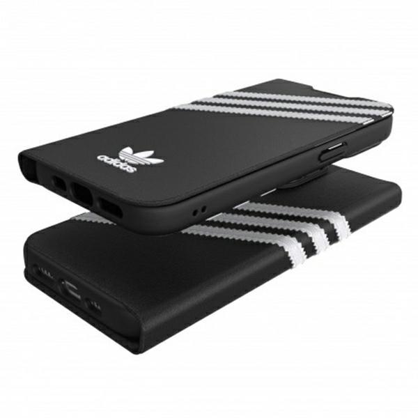 Adidas Or Booklet Case Pu Iphone 13 Pro/ 13 6,1 Czarno Biały/Black White 47112