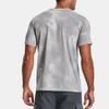 Under Armour Tie-Dye Graphic Crew Neck T-Shirt Men Tops Gray 1365264-014