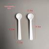 Plastic Measuring Spoons Set: 1, 2, 2.5, 3, 5, 10, 15g Quantitative Small Spoons