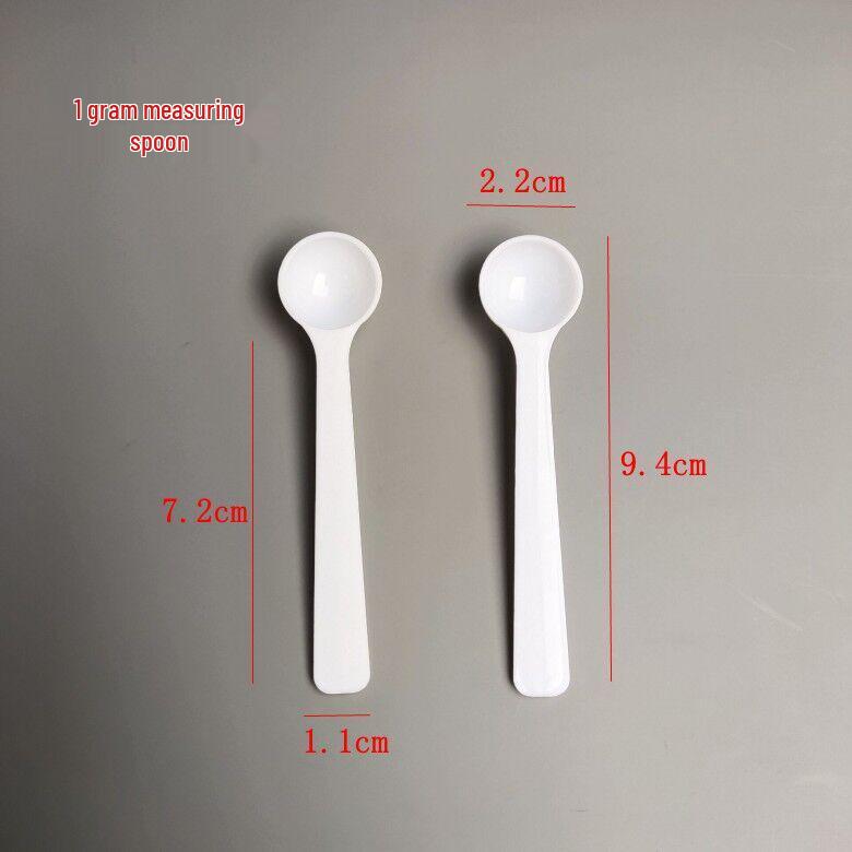 Plastic Measuring Spoons Set: 1, 2, 2.5, 3, 5, 10, 15g Quantitative Small Spoons