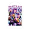 K-POP Demon Hunter Arch Backdrop Cover Girls Birthday Party Decoration Baby Shower Cool Stage Kids Photography Background Wall