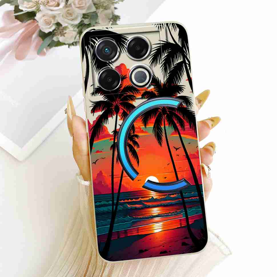 For Infinix GT 20 GT20 Pro Case Lucky Cute Cat Rabbit Cartoon Pattern Back Cover For Infinix GT 20Pro X6871 Phone Shell Coque
