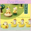 Resin Craft Miniature Gift Set With Yuzu Cats And Ducks For Home Decor And Collectors