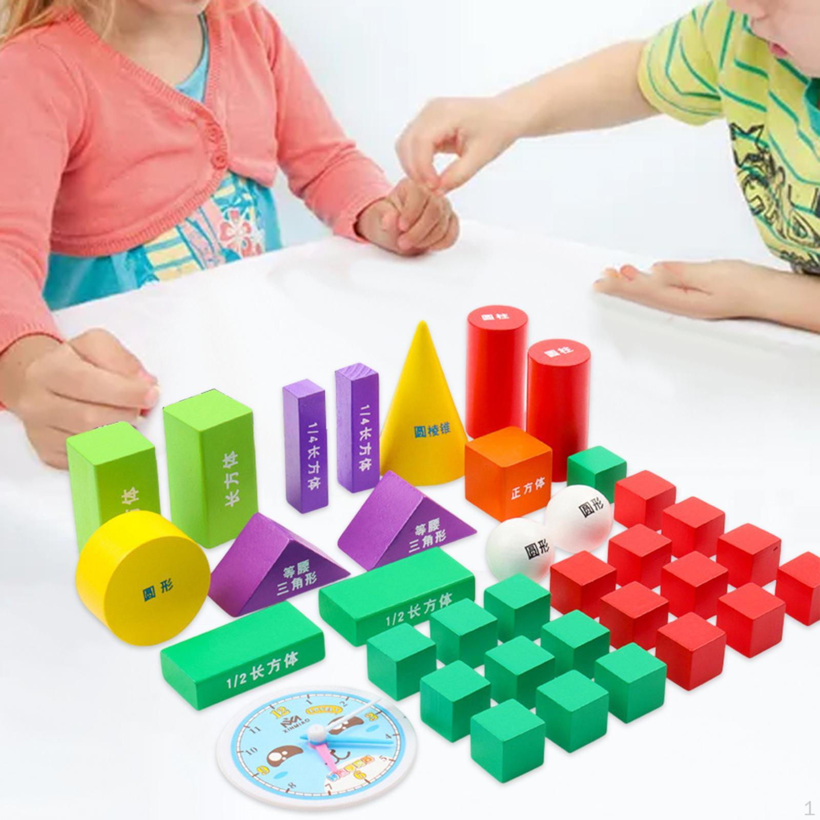

Деревянные геометрические тела, образовательные игрушки, обучающие манипулятивные предметы, геометрия, математика, 3D-фигуры, игрушки для