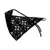 2026 Gestrickter Hohl-Dreieck-Haarschal Stirnband Damen Mädchen Gestrickte Blumenstirnbänder Sommer Reise Literarisches Foto Kopfschmuck