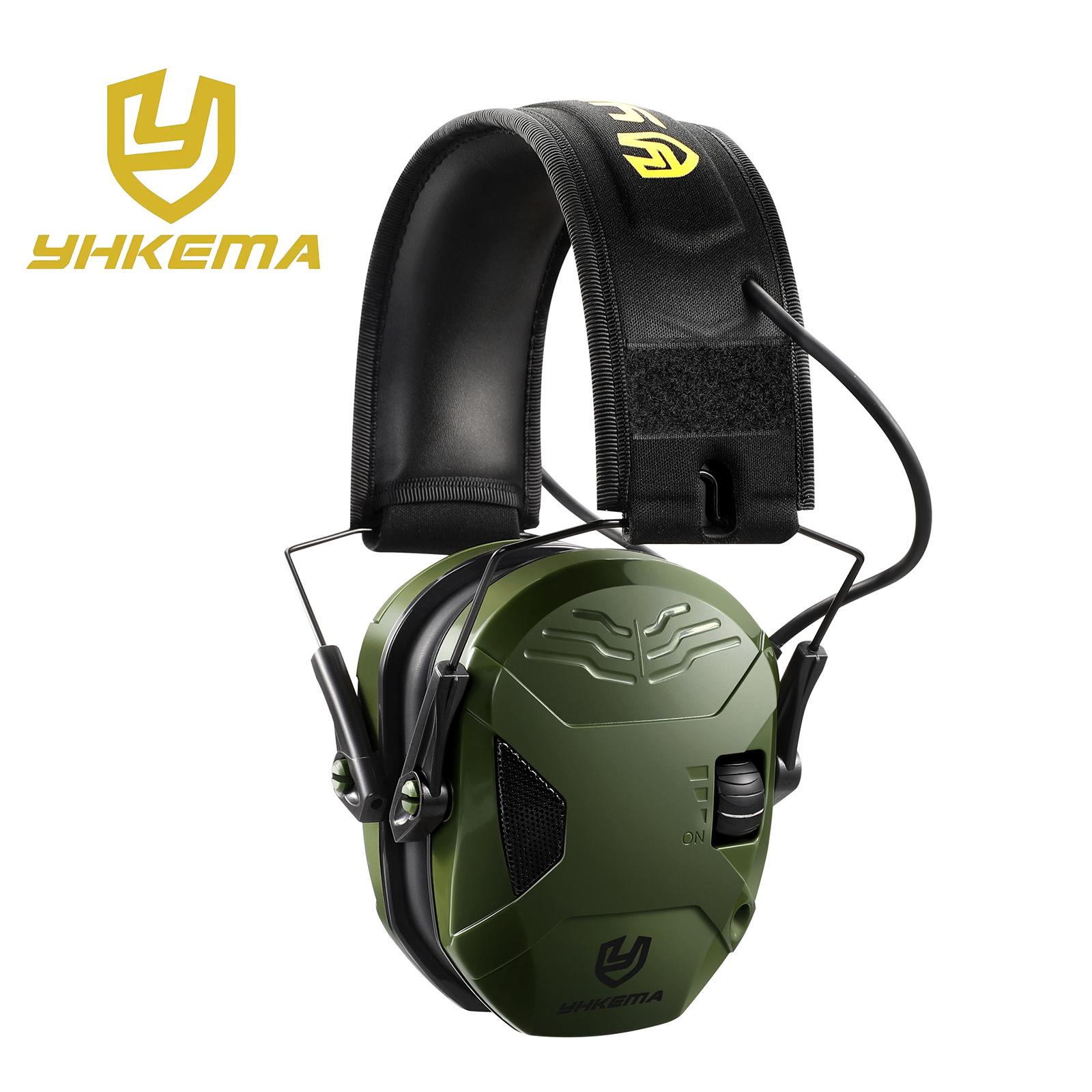 Earmuffs Active Headphones for Shooting Electronic Hearing Protection Ear Protect Noise Reduction Hunting Headphone
