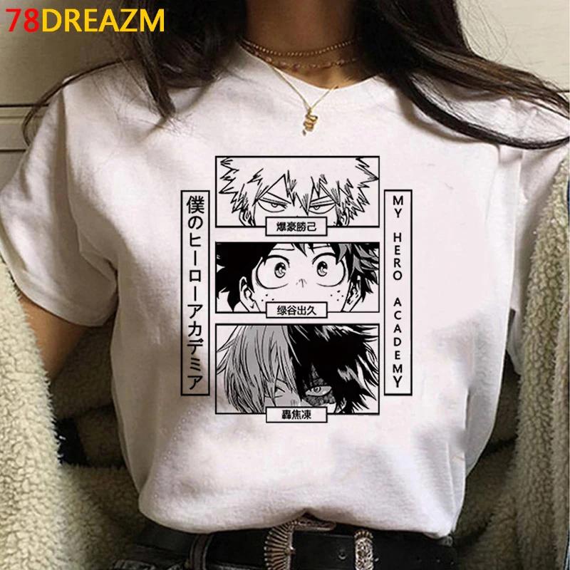 My Hero Academia Top Tees T Shirt Unisex  Harajuku Kawaii Tumblr T-shirt Tshirt  Vintage