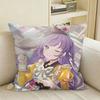 LoveLive KKozue Otomune Square Sofa Pillow Cover Solid Color Living Room Home Decor Cushion Case