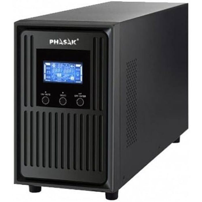 Μετατροπέας - PHASAK - Conqueror Pro Online - 1000VA - 900W - LCD - Πύργος