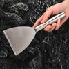 Spot Kitchen Stainless Steel Japanese Teppanyaki Spatula with Hollow Handle