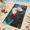 Jujutsu Kaisen Microfiber Beach Towel Quick Dry Sand Free Lightweight Beach Towels for Travel Swimming Camping