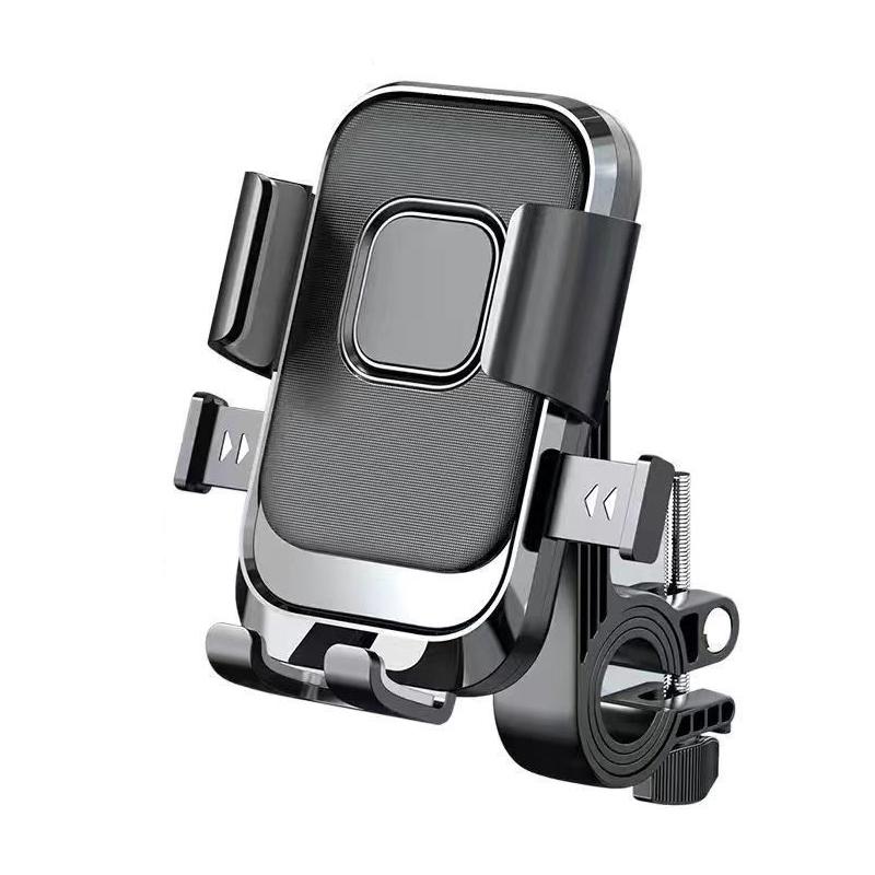 

Универсальное крепление для телефона на мотоцикл, вращающийся на 360 градусов навигационный кронштейн, зажим для телефона на скутер для езды на велосипеде, мотоцикле, скутере, велоспорта чёрный