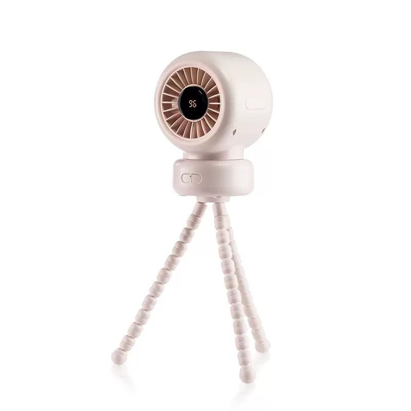 Rechargeable Portable Octopus Fan for Strollers & Desks 3600mAh
