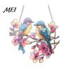 Acrylic Hanging Ornament Stained Glass Style Window Hanging, Colorful Sun Catchers for Wall Windows, Waterproof Decor Suncatcher with Chain Women Wife