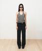SIS A Sunset Halterneck Sleeveless Knit [Black]