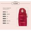 Unisex Cosplay Costume Halloween Party Anime Game Role Play Outfit Dark Red One Size Cotton Blend