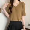 Navava Thin Cool Pearl PoinT ShorT Sleeve KniT T Nk3072